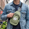 Multi Pocket Sling Crossbody Chest Bag Compact Canvas Bag 3.webp
