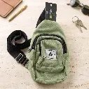 Multi Pocket Sling Crossbody Chest Bag Compact Canvas Bag 6.webp
