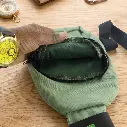 Multi Pocket Sling Crossbody Chest Bag Compact Canvas Bag 2.webp