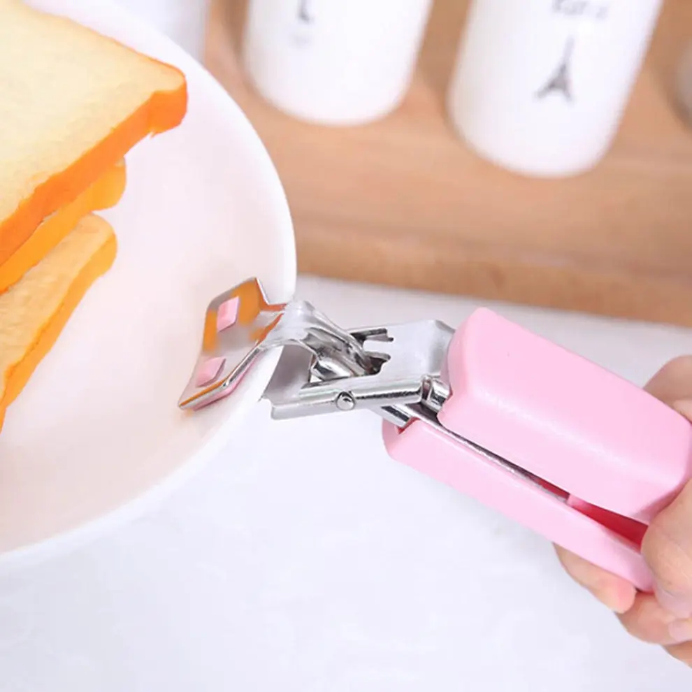 Hot Dish Plate Clip – Stainless Steel Gripper 4.webp