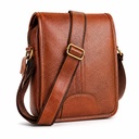 Trendy Unisex PU Leather Crossbody Messenger Bag