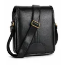 Trendy Unisex PU Leather Crossbody Messenger Bag