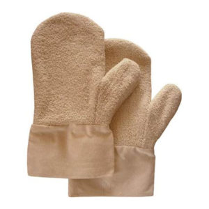 Cotton Terry Glove, Bakery Terry Mitten, Canvas Cuff Terry Glove
