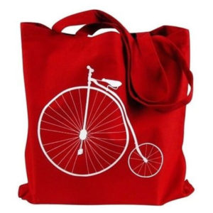 Canvas Tote Bag, Cotton Grocery Bag, Calico Bag, Promotional Shopping Bag